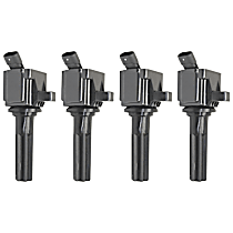 Ignition Coil, Set of 4, 6 Cyl 4.2L