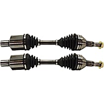 Front, Driver and Passenger Side Axle Assembly, Without Heavy Duty Suspension (Fe7), New