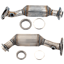 Driver and Passenger Side Catalytic Converter, 3.6L 6Cyl, Federal EPA Standard, 46-State Legal (Cannot ship to CA, CO, NY or ME), Eng VIN: 7, Direct JC Whitney Series