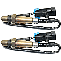 Before Catalytic Converter, Driver and Passenger S Oxygen Sensor, Manual Transmission, With Direct Injection, Set of 2, 4-wire, 6 Cyl 3.6L