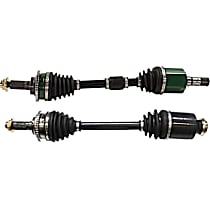 Front, Driver and Passenger Side Axle Assembly - New Set of 2, 2.3L, 4Cyl