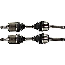 Front, Driver and Passenger Side Axle Assembly - New Set of 2, 4.7L, 8Cyl