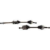 Front, Driver and Passenger Side Axle Assembly, New, 2.4L 4Cyl