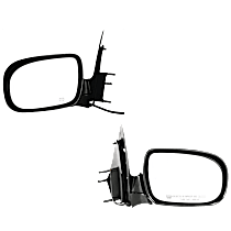 Driver and Passenger Side Mirrors, Power, Manual Folding, Heated, Paintable, No Signal Light, No Memory, No Puddle Light, No Auto-Dimming, No Blind Spot Feature