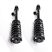 Front, Driver and Passenger Side Fully Loaded Strut, RWD