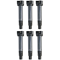 Ignition Coil, Set of 6, 6 Cyl 2.7L - 
