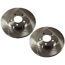 Front Brake Disc, Plain Surface, Vented, 5 Lugs, 293.88 mm, 3.0L 6Cyl