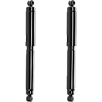 Rear, Driver and Passenger Side Shock, RWD, Rear Wheel Drive, with Coil Spring Front Suspension