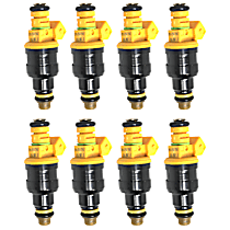Fuel Injector - New, Set of 8