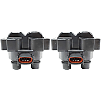 Ignition Coil, 4/8 Cyl., 2.0/2.3/2.5/4.6/5.0L Engines, With Distributorless Ignition System