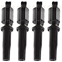 Ignition Coil, Set of 4, 4 Cyl 2.3L