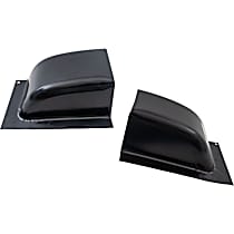Driver and Passenger Side, Inner Cab Corner, Extended/Crew Cab Pickup