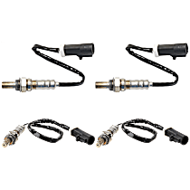 Oxygen Sensor, Set of 4, 4-wire, 8 Cyl 5.4L