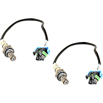 Before Catalytic Converter Oxygen Sensor, Set of 2, 4-wire, 8 Cyl 6.0L