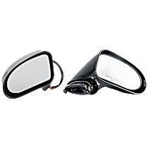 Driver and Passenger Side Mirrors, Power, Non-Folding, Non-Heated, Paintable, No Signal Light, No Memory, No Puddle Light, No Auto-Dimming, No Blind Spot Feature