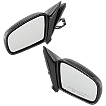 Driver and Passenger Side Mirrors, Power, Manual Folding, Non-Heated, Paintable, No Signal Light, No Memory, No Puddle Light, No Auto-Dimming, No Blind Spot Feature