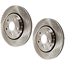 Front Brake Disc, Plain Surface, Vented, 5 Lugs, 320.04 mm, Sport, 3.5L 6Cyl