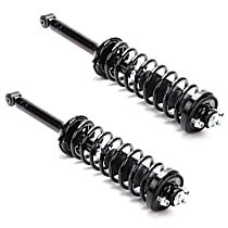 Rear, Driver and Passenger Side Fully Loaded Strut