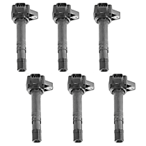 Ignition Coil, Set of 6, 6 Cyl 3.5L