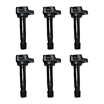 Ignition Coil, Set of 6, 6 Cyl 3.5L
