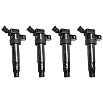Ignition Coil, Set of 4, 4 Cyl 2.4L