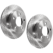 Front Brake Disc, Plain Surface, Vented, 5 Lugs, 279.91 mm