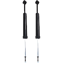 Rear, Driver and Passenger Side Shock