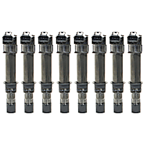 Ignition Coil, Set of 8, 6 Cyl 3.7L - 