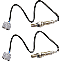After Catalytic Converter, Driver and Passenger Side Oxygen Sensor, Set of 2, 4-wire