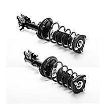 Rear, Driver and Passenger Side Fully Loaded Strut