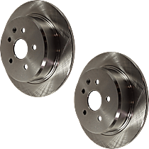 Rear Brake Disc, Plain Surface, Solid, 5 Lugs, 307.09 mm, 4.3L 8Cyl