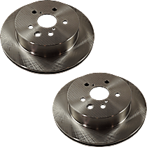 Rear Brake Disc, Plain Surface, Vented, 5 Lugs, 309.88 mm, C, 3.5L 6Cyl