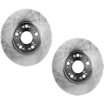 Front Brake Disc, Plain Surface, Vented, 5 Lugs, 295.91 mm, 4.3L 8Cyl