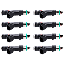 Fuel Injector - New, Set of 8