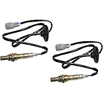 After Catalytic Converter, Front and Rear Oxygen Sensors, 4-wire, Engine Designation
