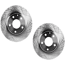 Front Brake Disc, Plain Surface, Vented, 5 Lugs, 279.91 mm, FWD, Sport, 2.0L 4Cyl