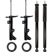Front and Rear, Driver and Passenger Side Shock and Fully Loaded Strut