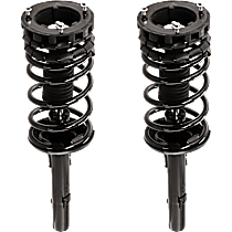 Rear, Driver and Passenger Side Fully Loaded Strut, FWD, Sedan, Front Wheel Drive, With Taxi Package
