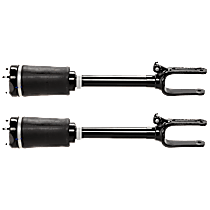 Front, Driver and Passenger Side Air Struts, For Models without Adaptive Damping System (ADS)