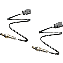 Before and After Catalytic Converter Oxygen Sensors, 4-wire, For Engine Designation