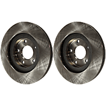 Front Brake Disc, Plain Surface, Vented, 5 Lugs, 295.91 mm, 2.5L 4Cyl