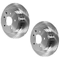 Rear Brake Disc, Plain Surface, Solid, 5 Lugs, 291.59 mm, 2.5L 4Cyl