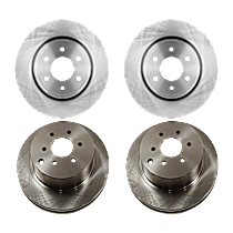 Rear Brake Disc, Plain Surface, Vented, 6 Lugs, SE Off-Road, 4.0L 6Cyl