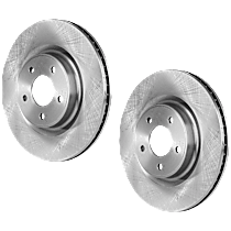 Front Brake Disc, Plain Surface, Vented, 5 Lugs, 320.04 mm