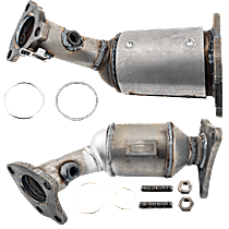 Front, Driver and Passenger Side Catalytic Converters, 3.5L Engine, Federal EPA Standard, 46-State Legal (Cannot ship to CA, CO, NY or ME)