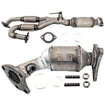 Front and Rear, Passenger Side Catalytic Converters, 3.5L Engine, (4-Speed, Automatic)/Manual Transmissions, Federal EPA, 46-State Cannot ship to/installed in vehicles purchased in CA/CO/NY/ME