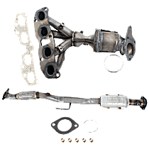 Catalytic Converter, 2.5L, 4Cyl, Federal EPA Standard, 46-State Legal (Cannot ship to CA, CO, NY or ME), Direct JC Whitney Series