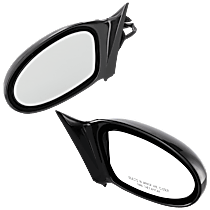 Driver and Passenger Side Mirrors, Power, Non-Folding, Non-Heated, Paintable, No Signal Light, No Memory, No Puddle Light, No Auto-Dimming, No Blind Spot Feature