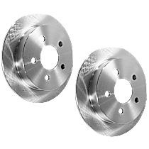 Rear Brake Disc, Plain Surface, Solid, 5 Lugs, 277.88 mm
