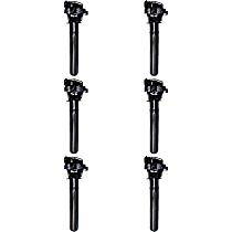 Ignition Coils, Set of 6, 6 Cyl., 3.5L Engine